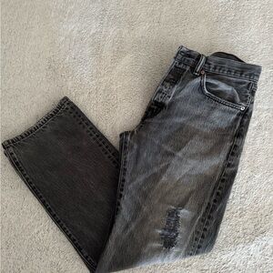 Vintage Levi's Charcoal Straight Jeans